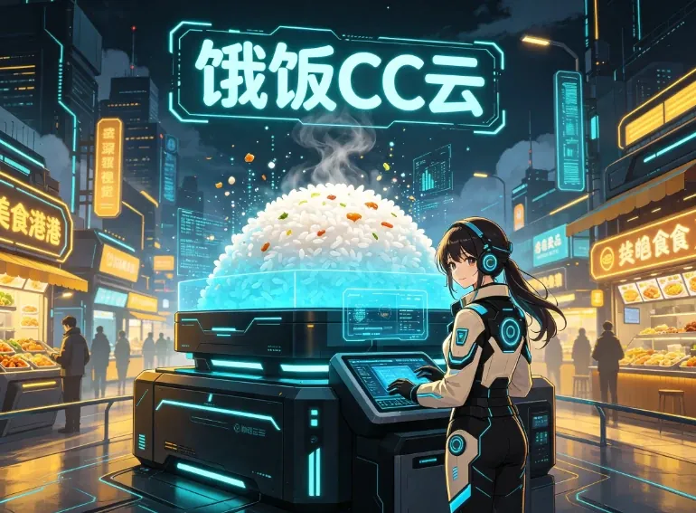 饿饭CC云机场配图，本页为第三方整理页